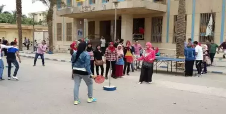  كرة السرعة مسابقة تنظمها «كلية آثار القاهرة» (صور) 