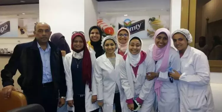  كلية الزراعة جامعة الإسكندرية تدرب الطلاب في شركات الألبان 