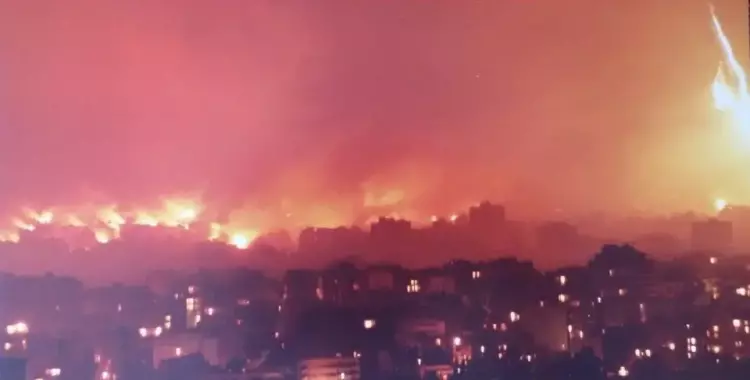  لبنان تحترق.. مقاطع فيديو مرعبة لالتهام النيران مناطق بأكملها 
