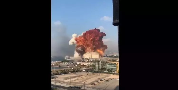  ماذا حدث في لبنان اليوم؟ انفجار ضخم يهز بيروت ويخلف قتلى وجرحى 