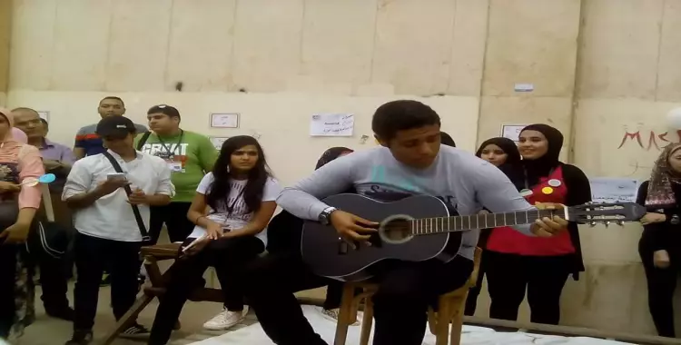  «مصريانو» بجامعة حلوان تنظم حفلًا غنائيًا للطلاب 