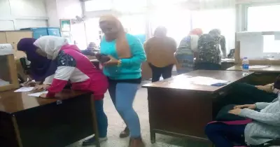 مظاهر التصويت بانتخابات اتحاد طلاب «بنات عين شمس» (صور)