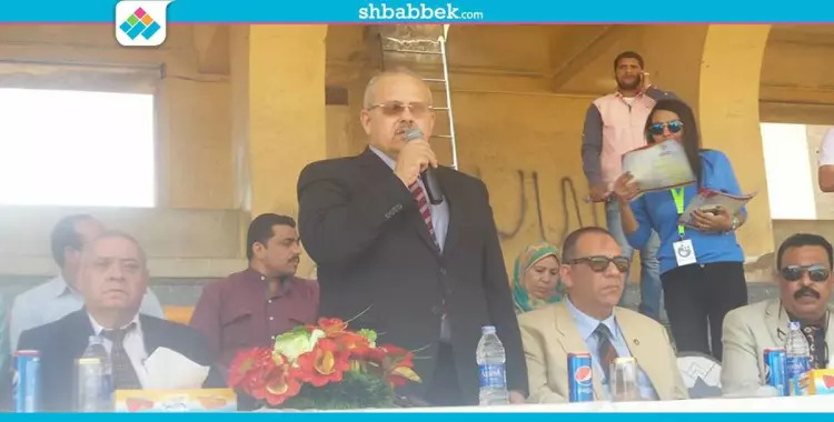  نائب رئيس جامعة القاهرة يعلن شعار مهرجان الأسر الطلابية 