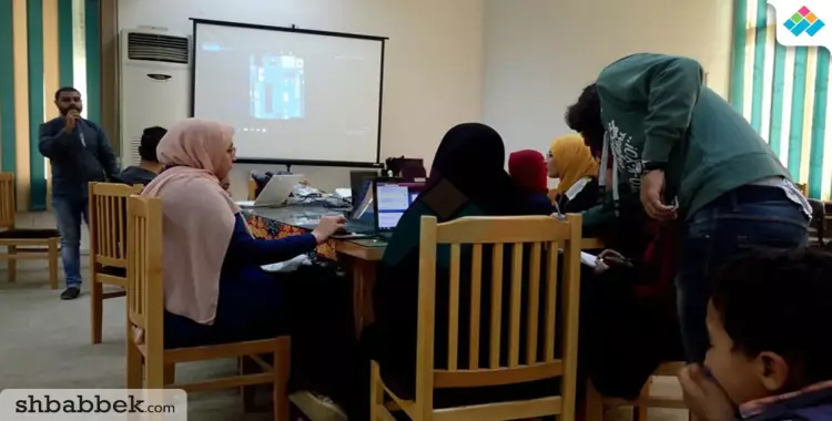  ورشة عمل عن الروبوتكس ضمن فعاليات أسبوع العلوم المصري بجامعة المنصورة 