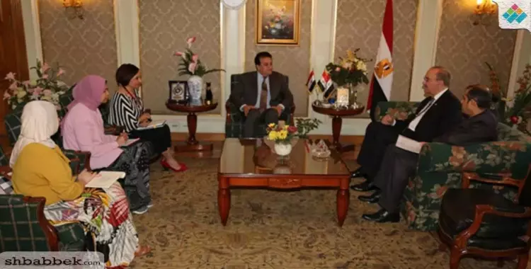  وزير التعليم العالى يبحث آليات التعاون العلمى مع العراق (صور) 