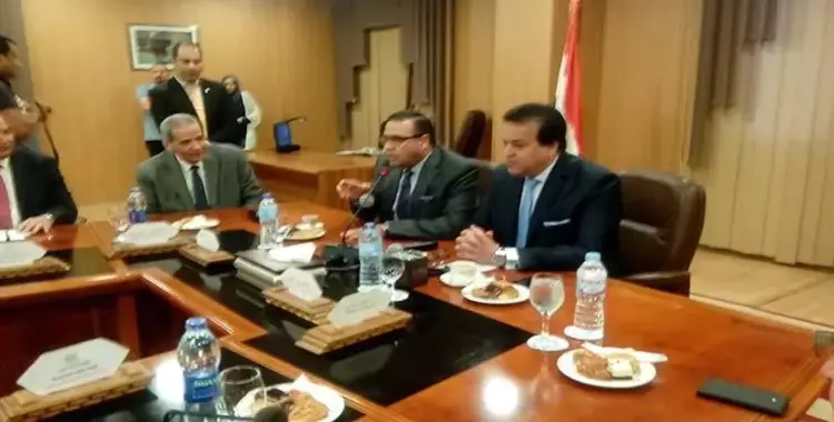  وزير التعليم العالي يترأس مجلس جامعة المنصورة 