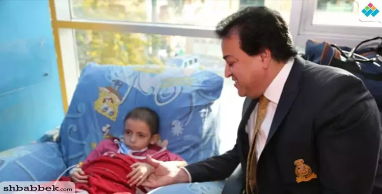  وزير التعليم العالي يشارك أطفال مستشفى «57» احتفالهم بقرب حلول شهر رمضان 