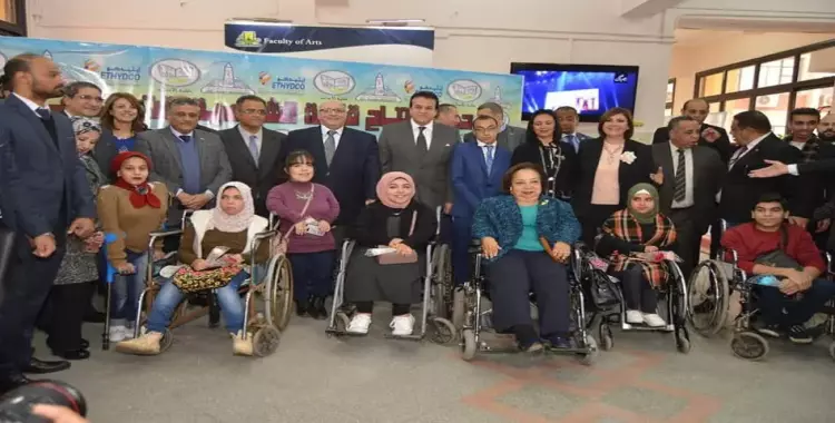  وزير التعليم العالي يفتتح أول قاعة خدمات للطلاب ذوي الإعاقة بجامعة عين شمس 