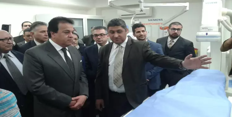  وزير التعليم العالي يفتتح تجديدات مستشفى عين شمس التخصصي 