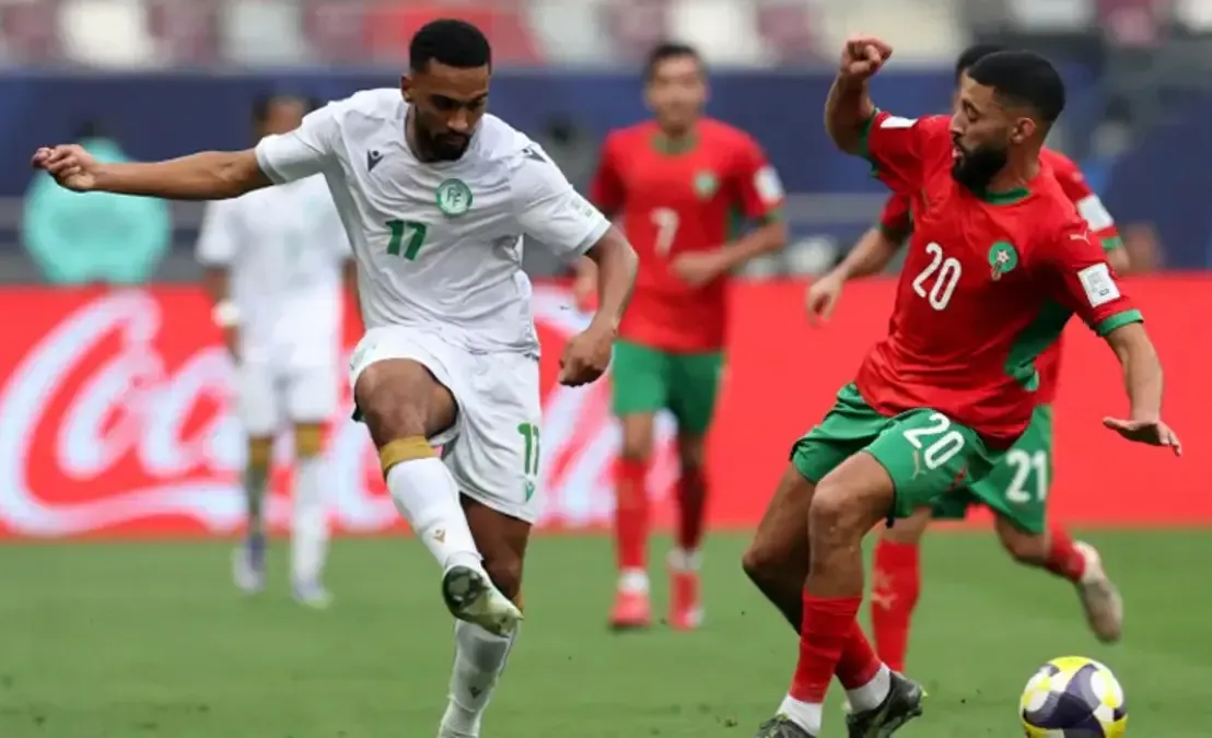 نتيجة مباراة السعودية والمغرب اليوم بكأس العرب 2025 (مباشر)