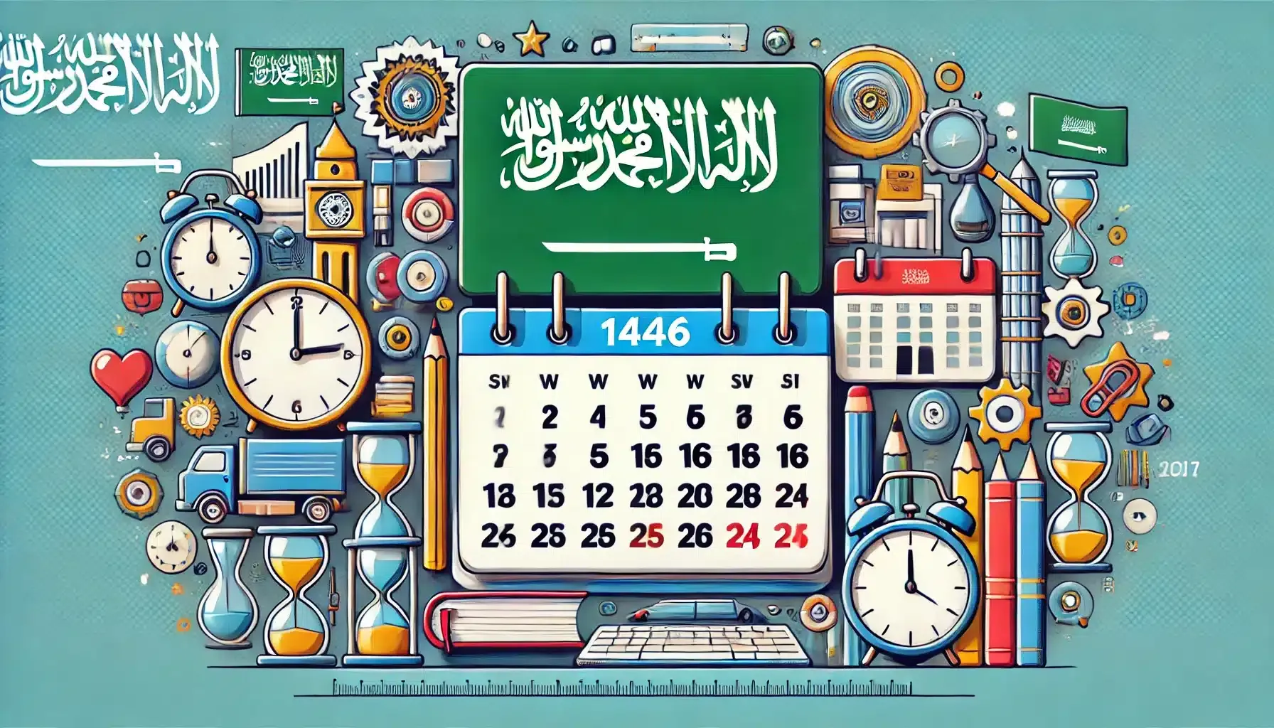  جدول الاختبارات المركزية 1446 الفصل الدراسي الثالث لجميع المراحل 